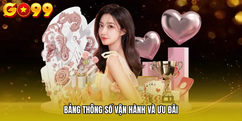 CASINO GO99 4 Bảng thông số vận hành và ưu đãi