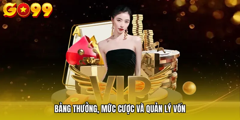 Nổ Hũ Tài Xỉu GO99 - Chiến Lược Đọc Cầu & Săn Thưởng Lớn 4 Bảng thưởng, mức cược và quản lý vốn
